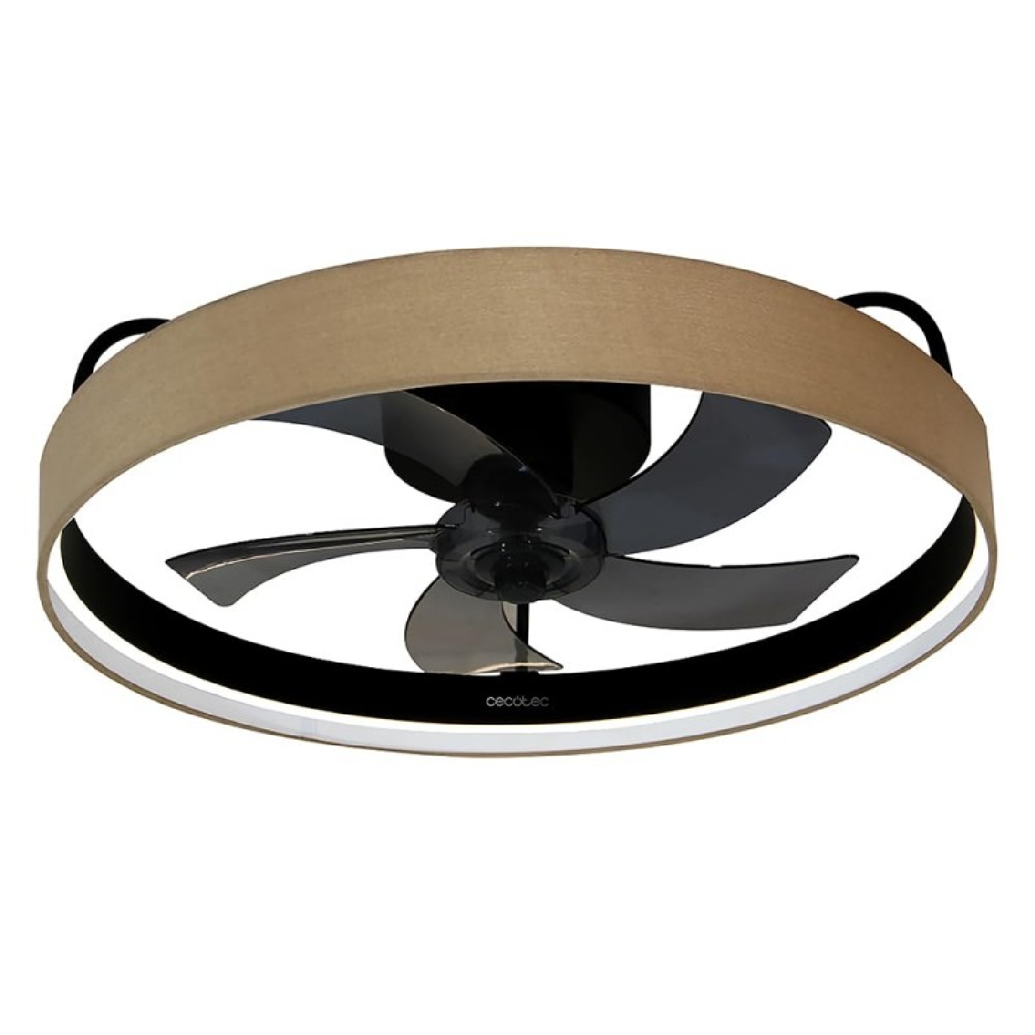 Cecotec ventilador de techo con luz con mando energysilence lampaero 650