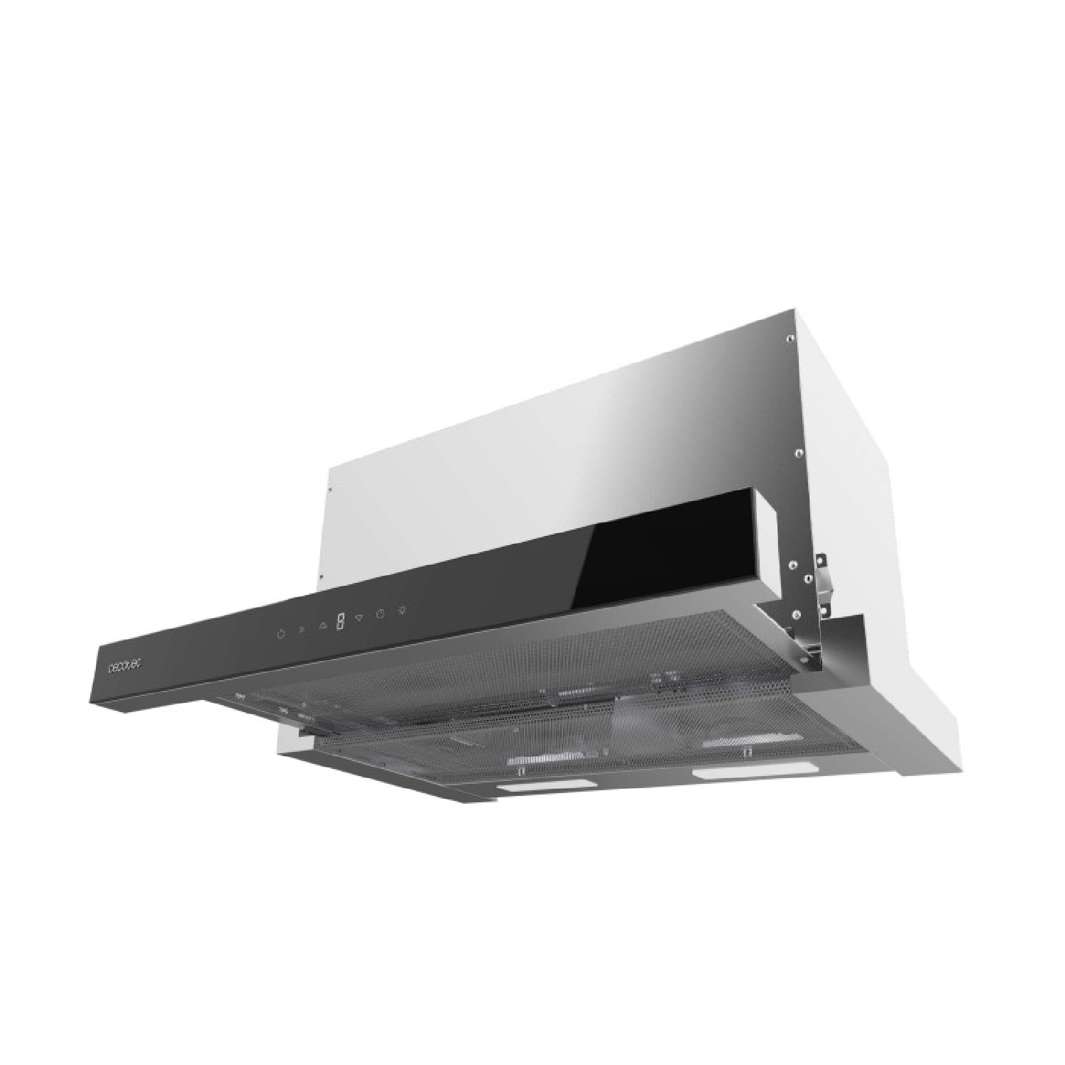 Cecotec campana telescópica bolero flux tlt 605500 glass black a++