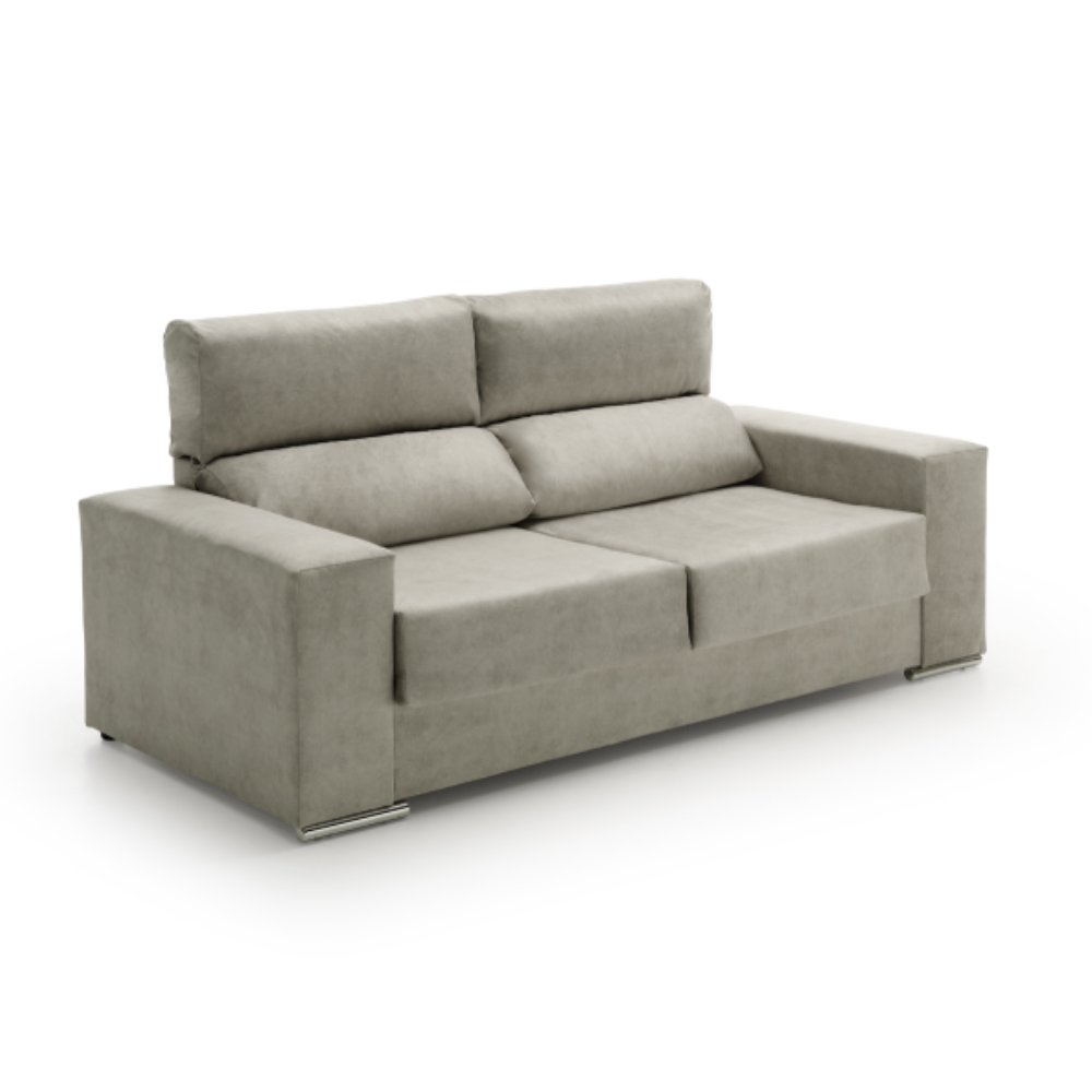 Sofa reclinable alice gris 2 plazas