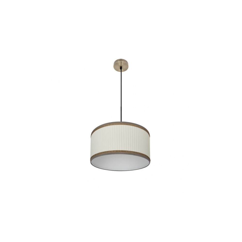 CoLGante soprano 1xE27 cuero/beige regx40x40 cm
