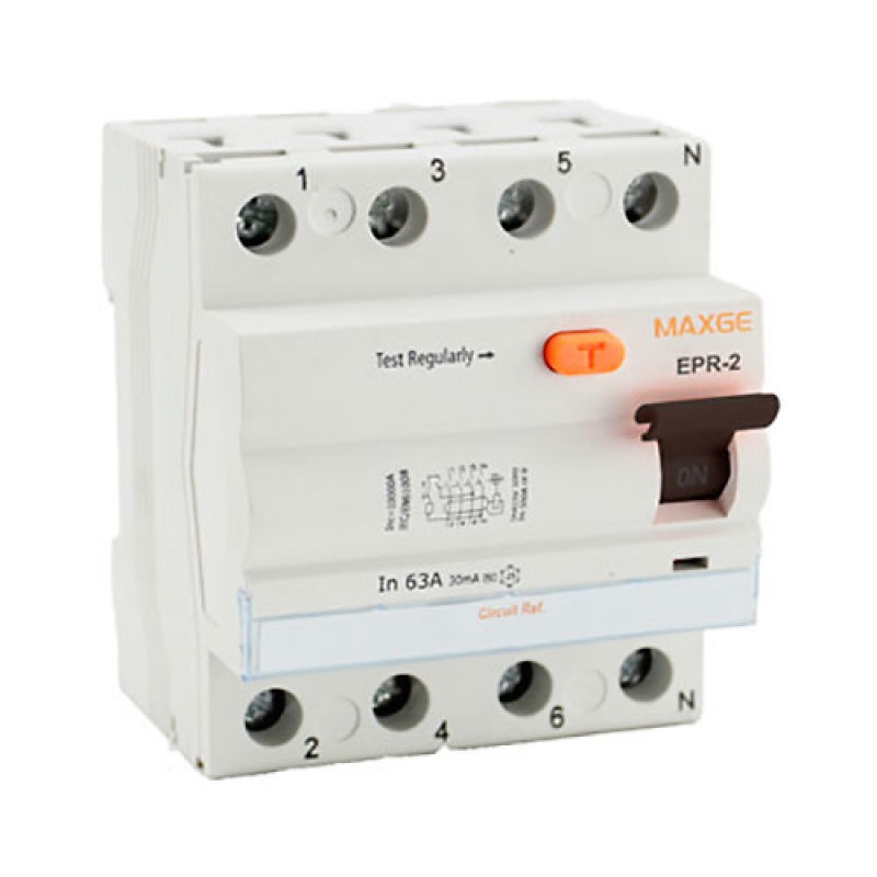 Diferencial alpha+ industrial. 4p, 25a, 300ma. Clase a superinmunizado. 6ka