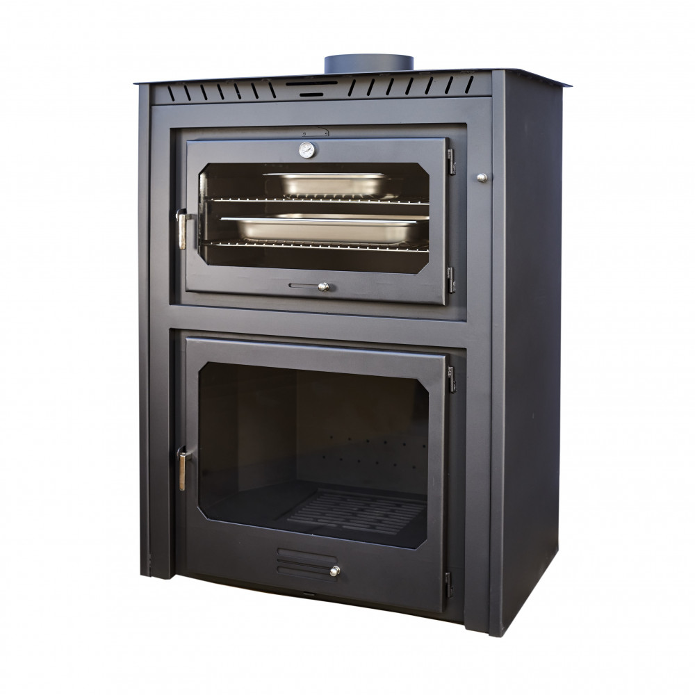 Joima - estufa de leña con horno modelo aviles 17,50 kw