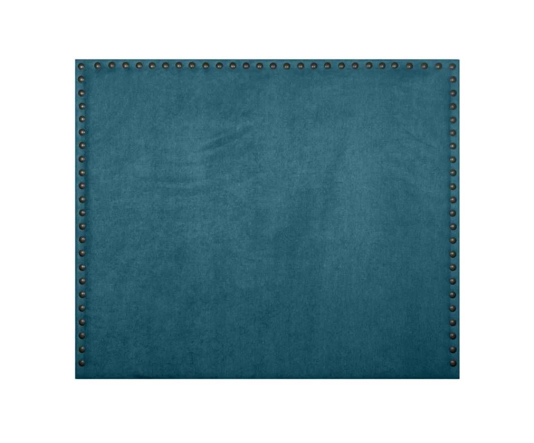 Cabecero lirio tela azul 220