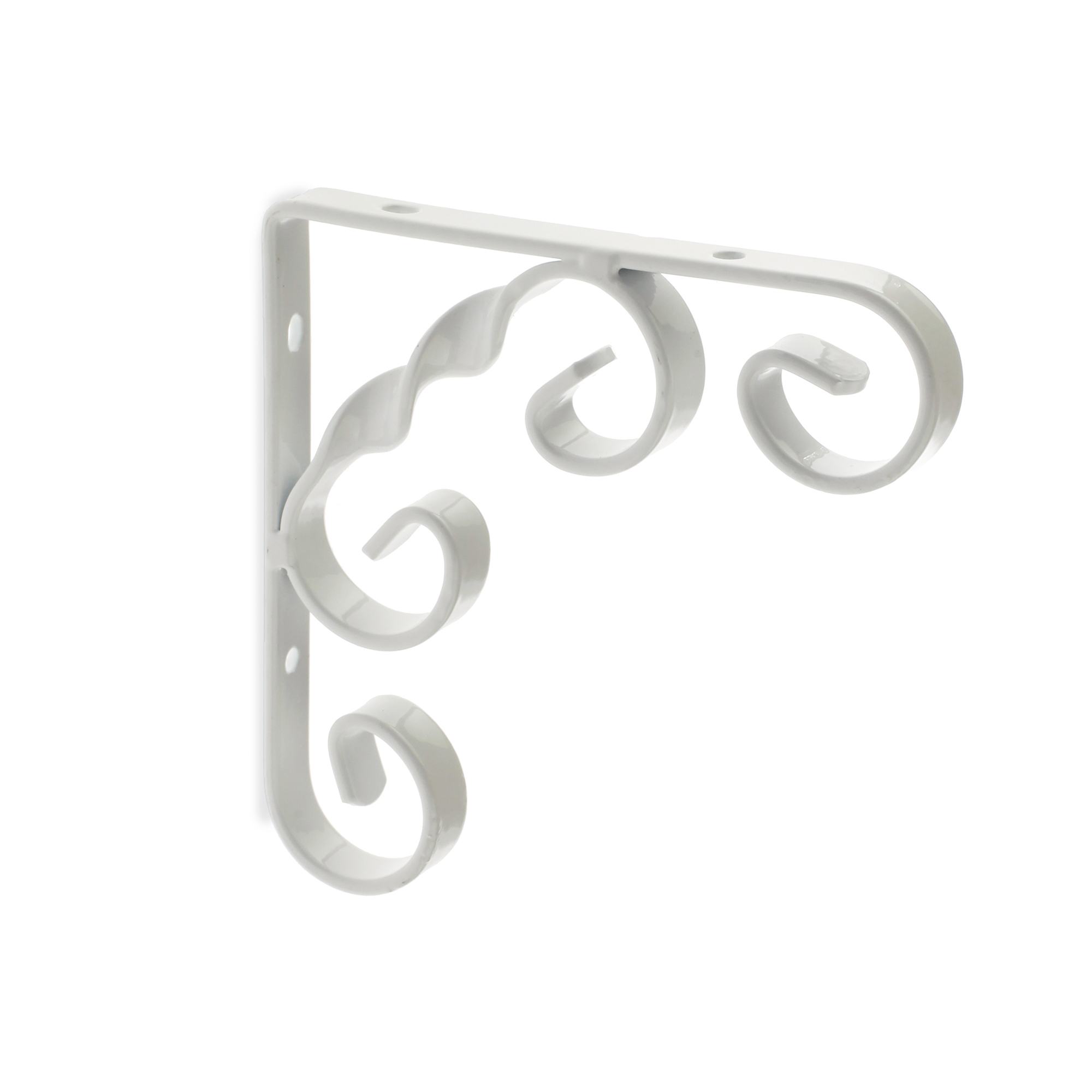 Escuadra de balda rei 1475 | 12x127x130 mm | blanco