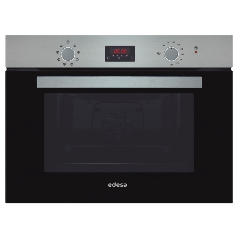 Horno edesa eoe4530xa 40 l 45 cm multifunción plus cristal negro