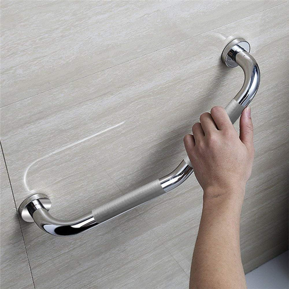 Kibath asa seguridad en z antideslizante de 43 cm cromo de acero inox.