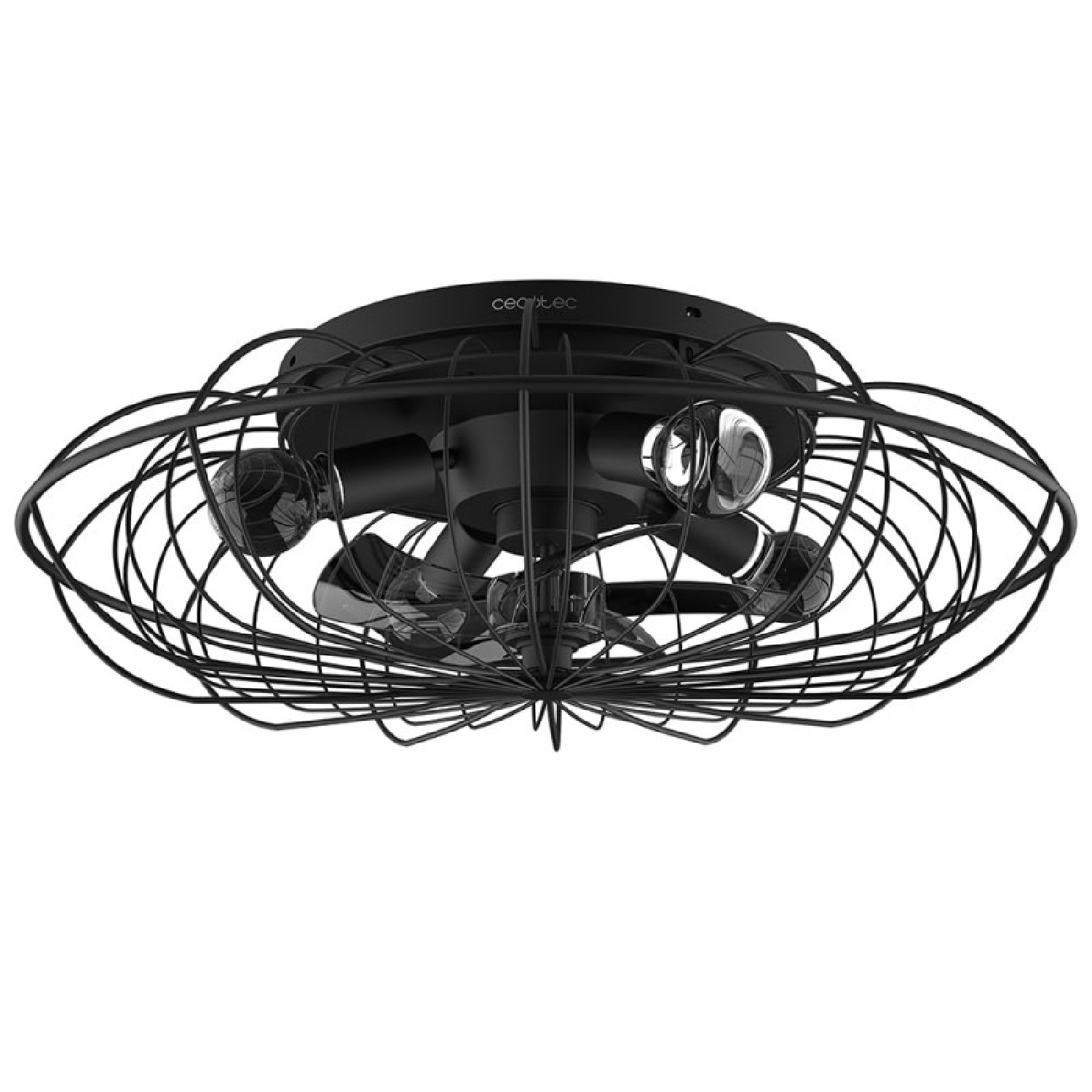 Cecotec - ventilador de techo con luz energysilence lampaero 650 diseño hie