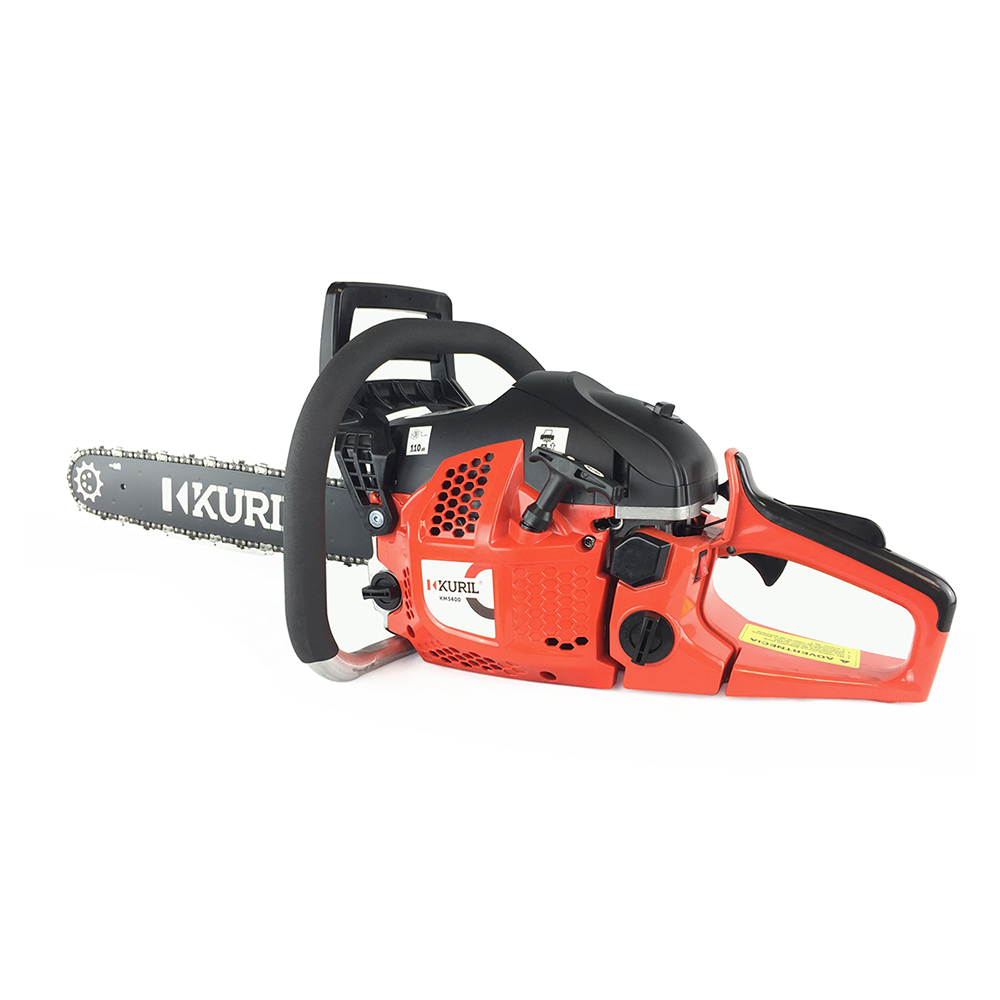 Motosierra kuril gasolina 54 cc | potente motor 2 tiempos | espada 45 cm