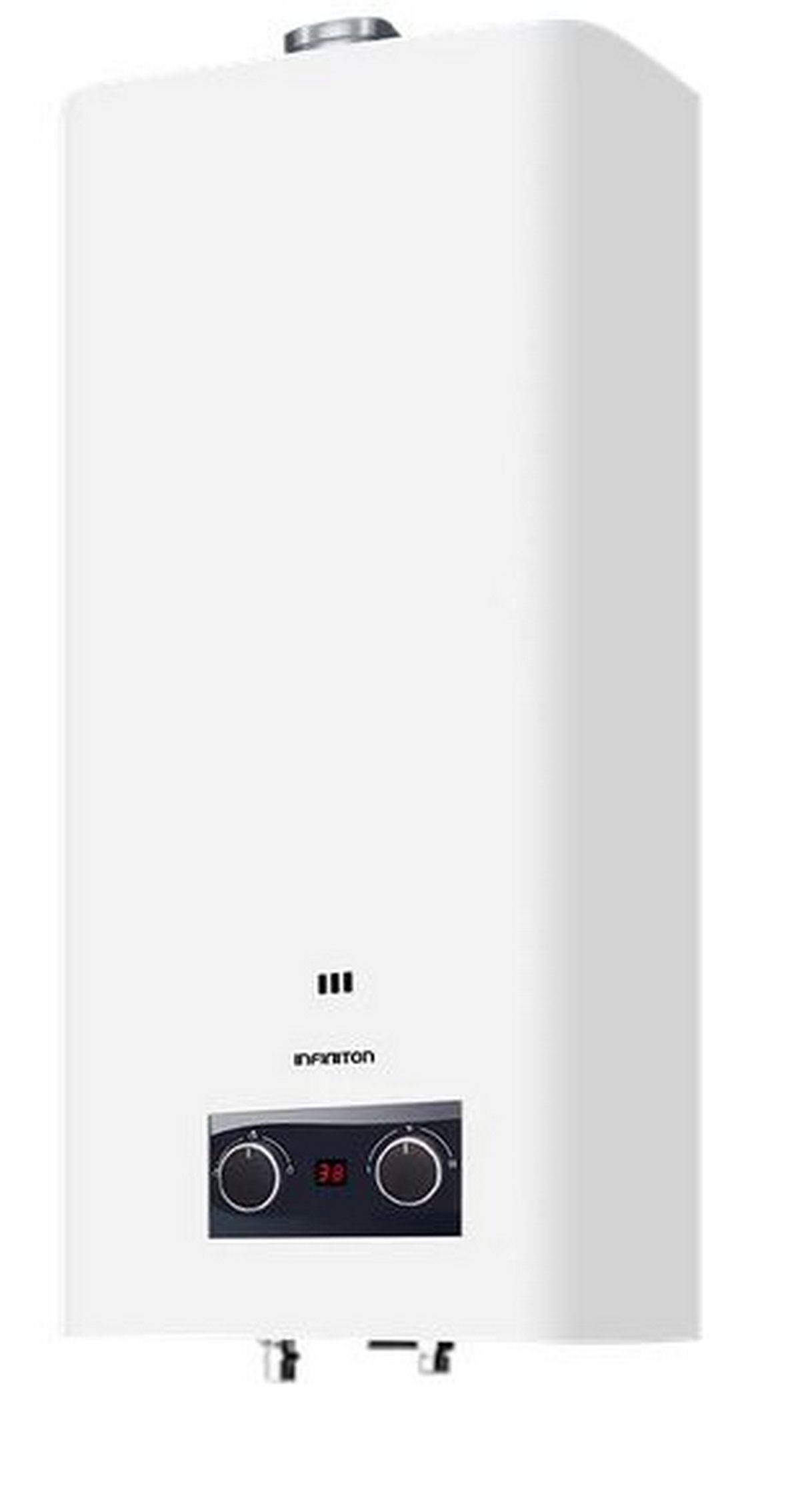 Calentador de agua por gas infiniton gwa-11np, 11l, 68db 63,5x35x22,5
