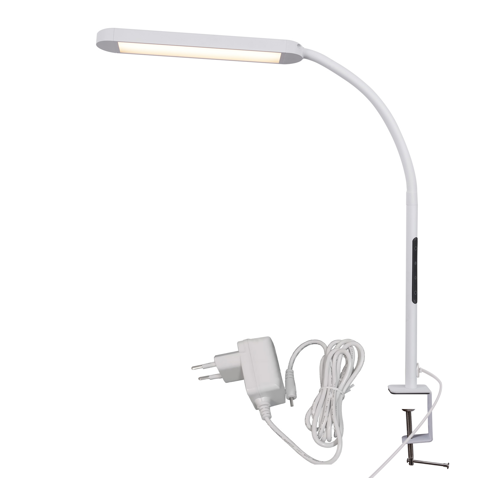 Nettlife lámpara de mesa LED blanco 56.5x51.5