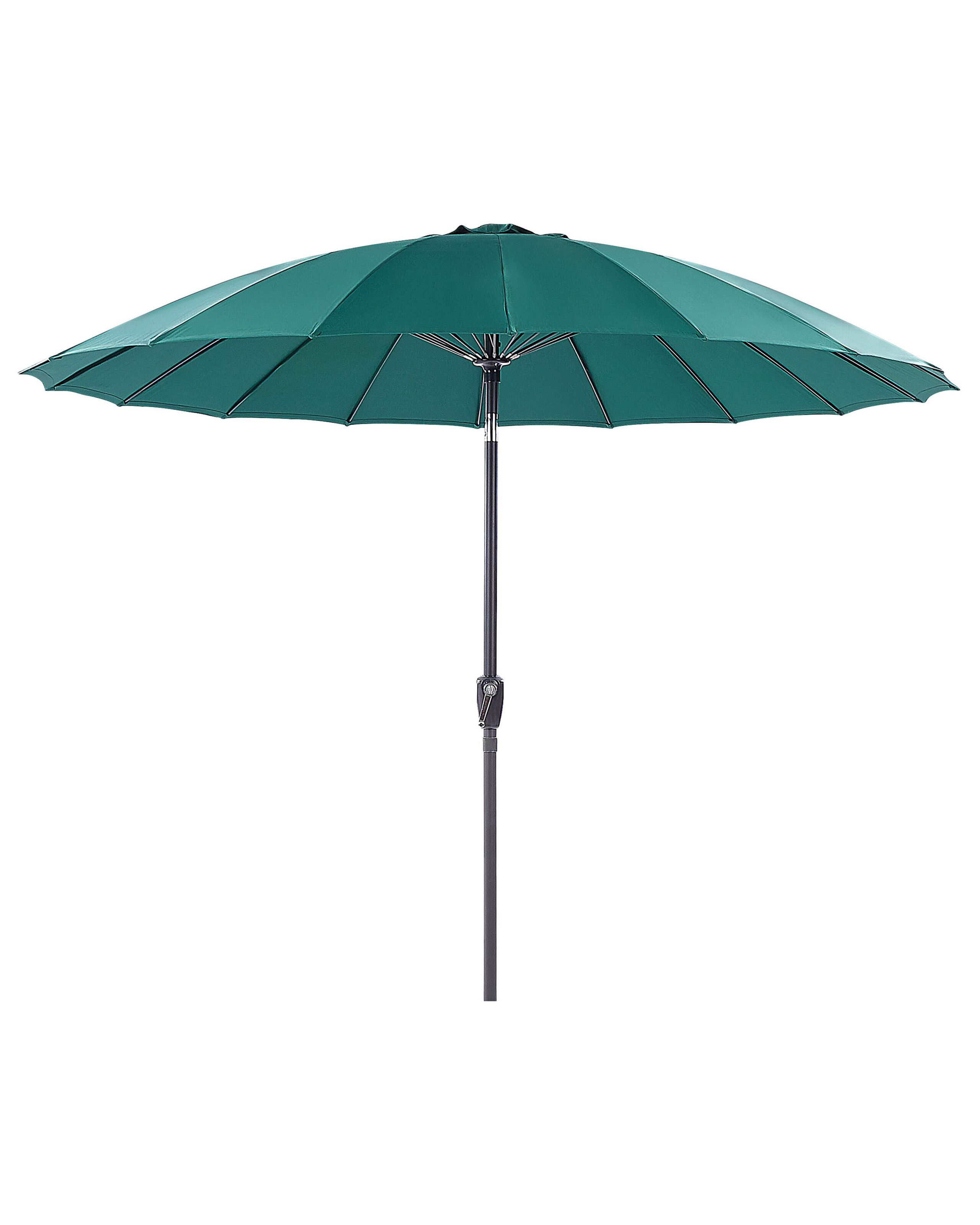 Sombrilla recta 255 cm baia verde esmeralda