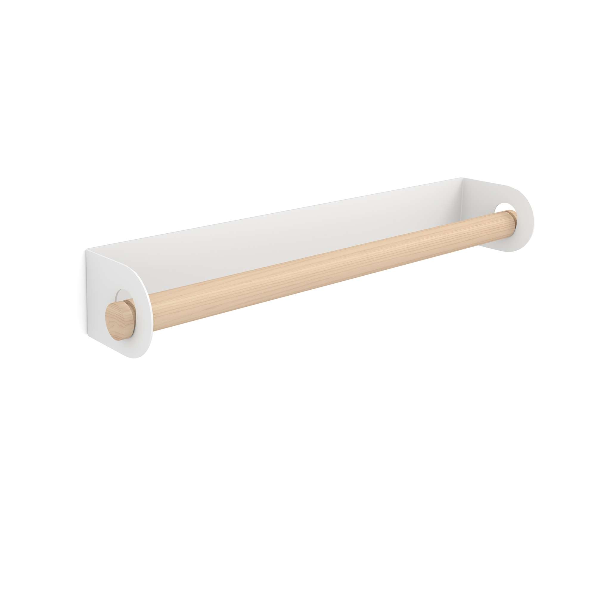 Toallero rei 2-4110.1790 | 45x7x9,3 cm | negro