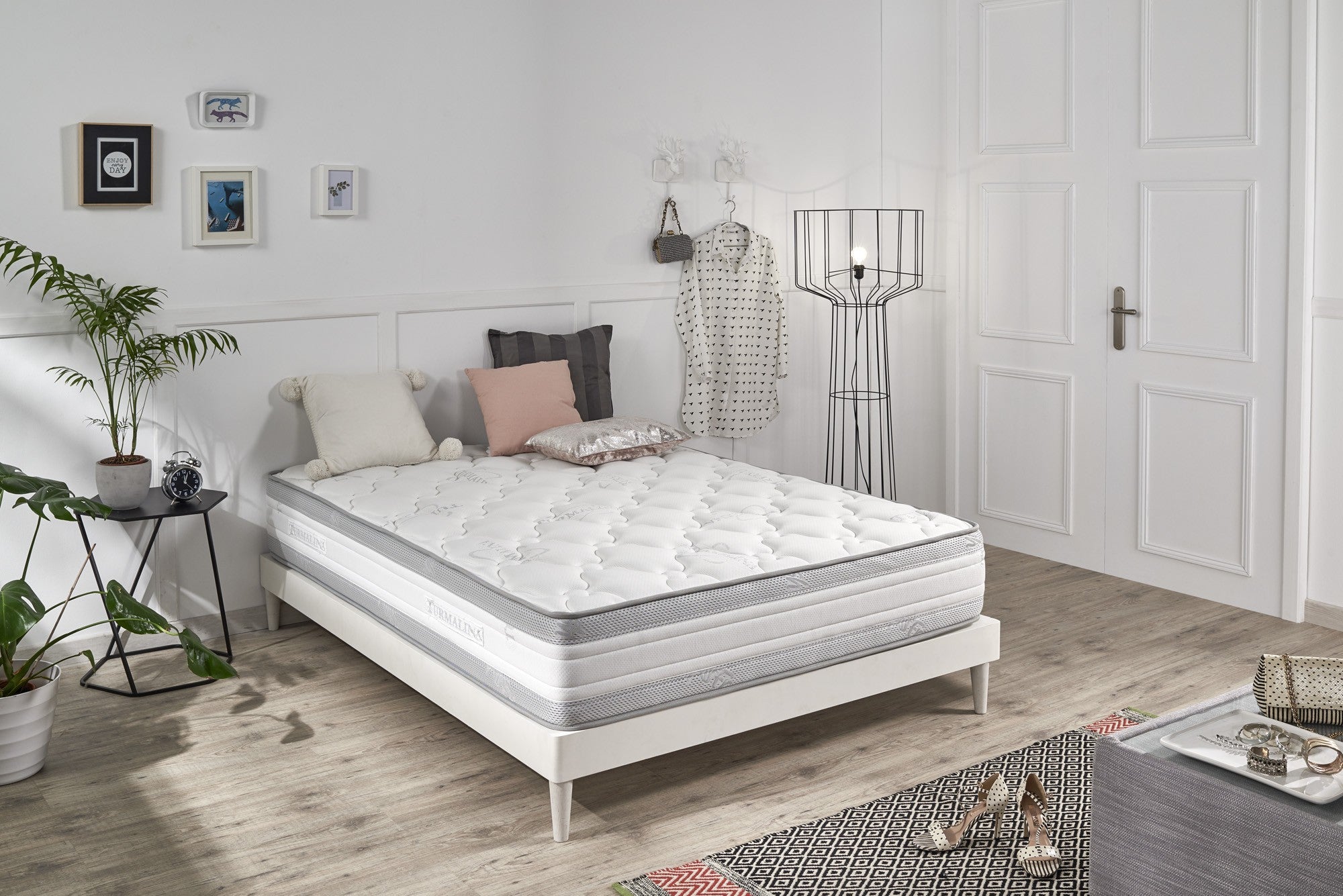 Colchón viscoelástico luxury turmalina 120x180 altura 25cm