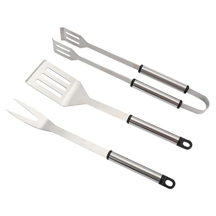 Juego de accesorios para barbacoa - master grill&party - mg115 - acero inox