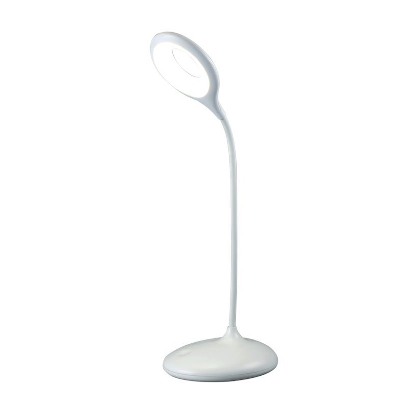 Lámpara flexo LED 3w recargable, regulable, luz natural 4000k