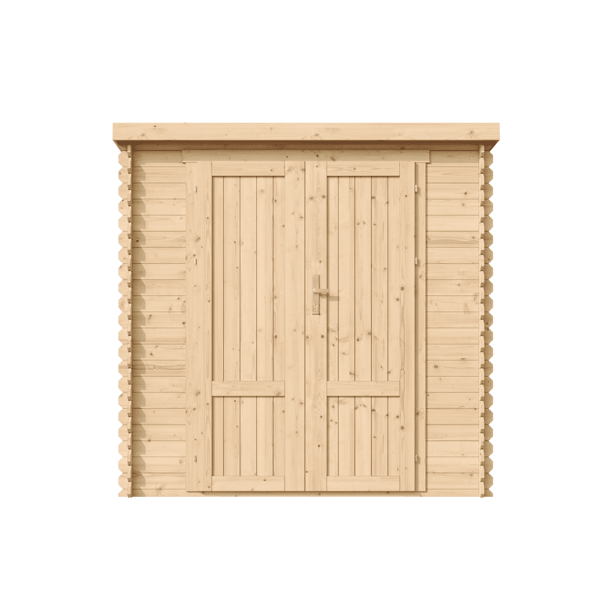 Caseta de jardín exterior de madera 2,82 m² Timbela m320f1