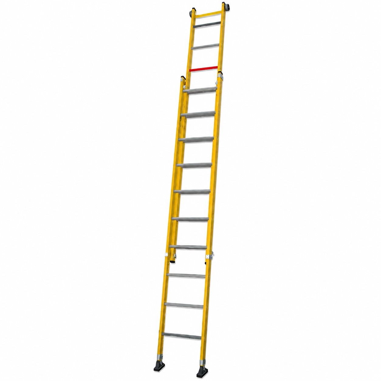Escalera doble extensión manual trfm 12x2 todo fibra