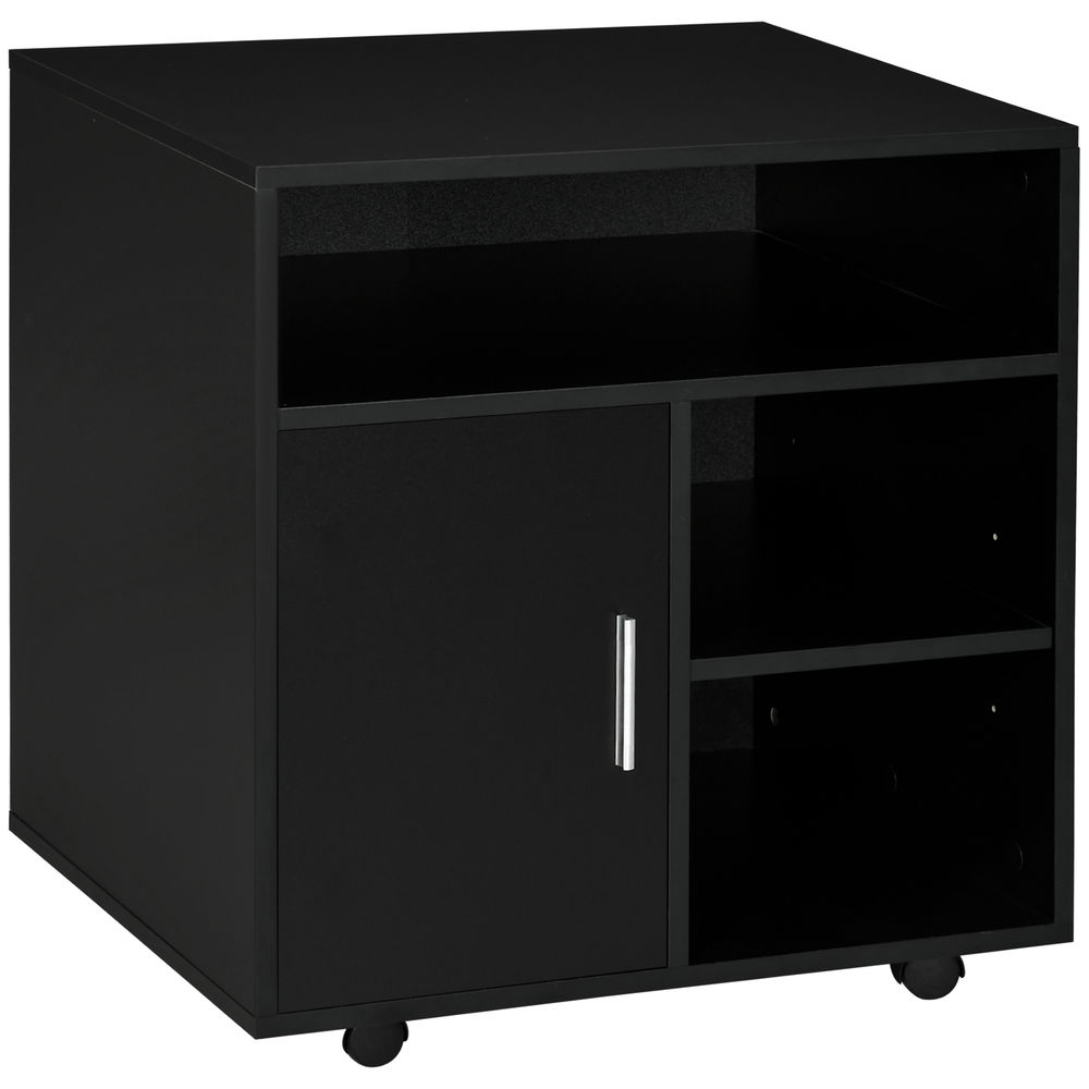 Soporte para impresora 60x50x65.5 cm Homcom, oficina - muebles de oficina