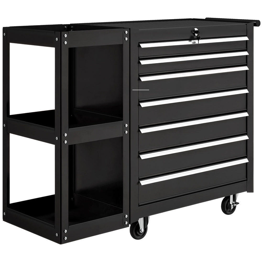 Carro de herramienta 96x33.5x75 cm acero Homcom