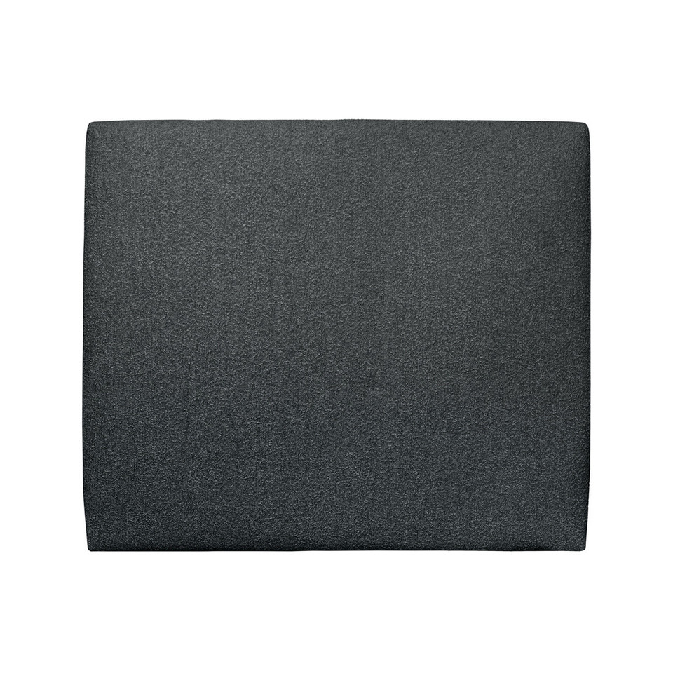 Cabecero de cama derecho ascot black 120 x 160 cm altura 120 cm indream