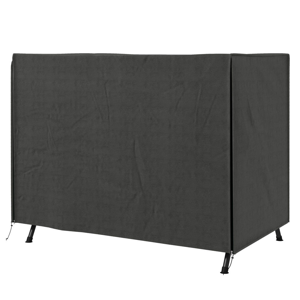 Funda para columpio 205x124x164 cm tela oxford color gris Outsunny