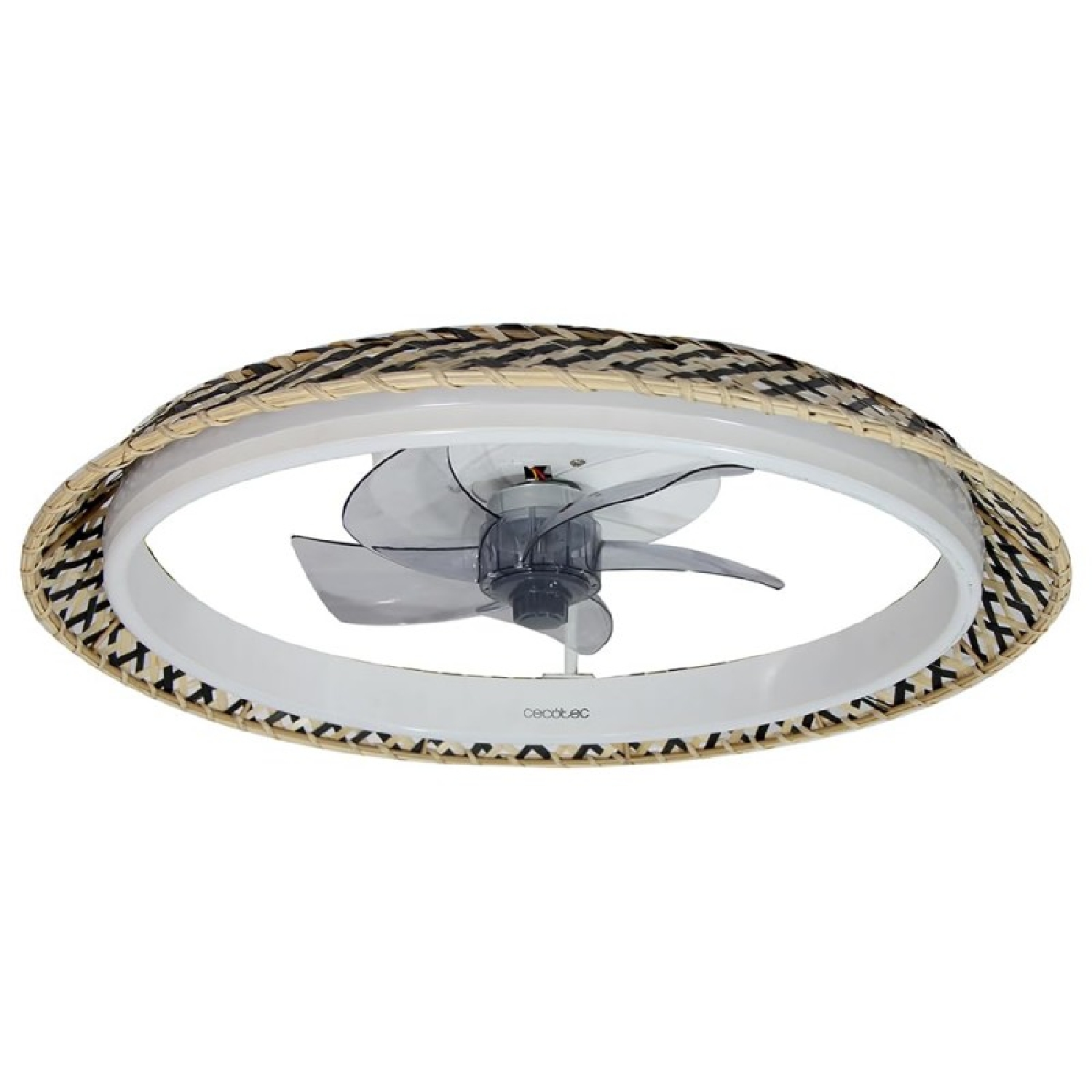 Cecotec ventilador de techo con luz energysilence lampaero 610 natural