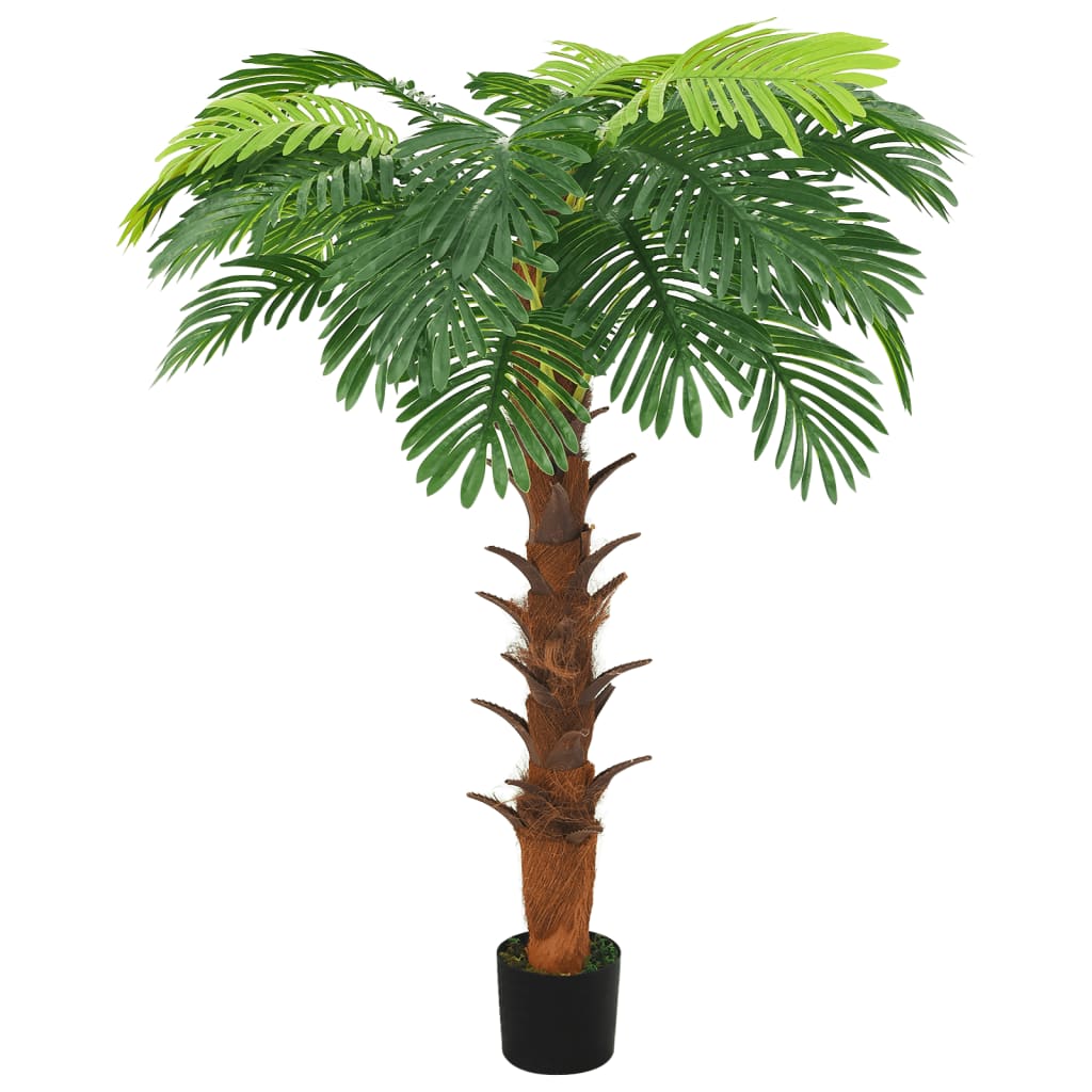 Palmera cycas artificial con macetero 160 cm verde es6083