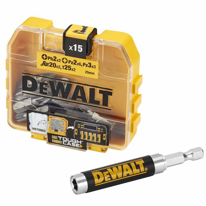 Punta de destornillador - Dewalt - dt71511-qz - conjunto de 16 piezas - 15