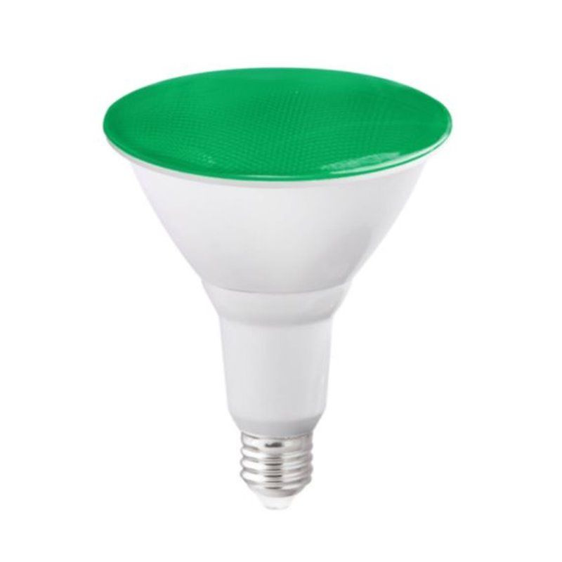 Gsc 200620008 | bombilla de LED par38 15w E27 verde ip65