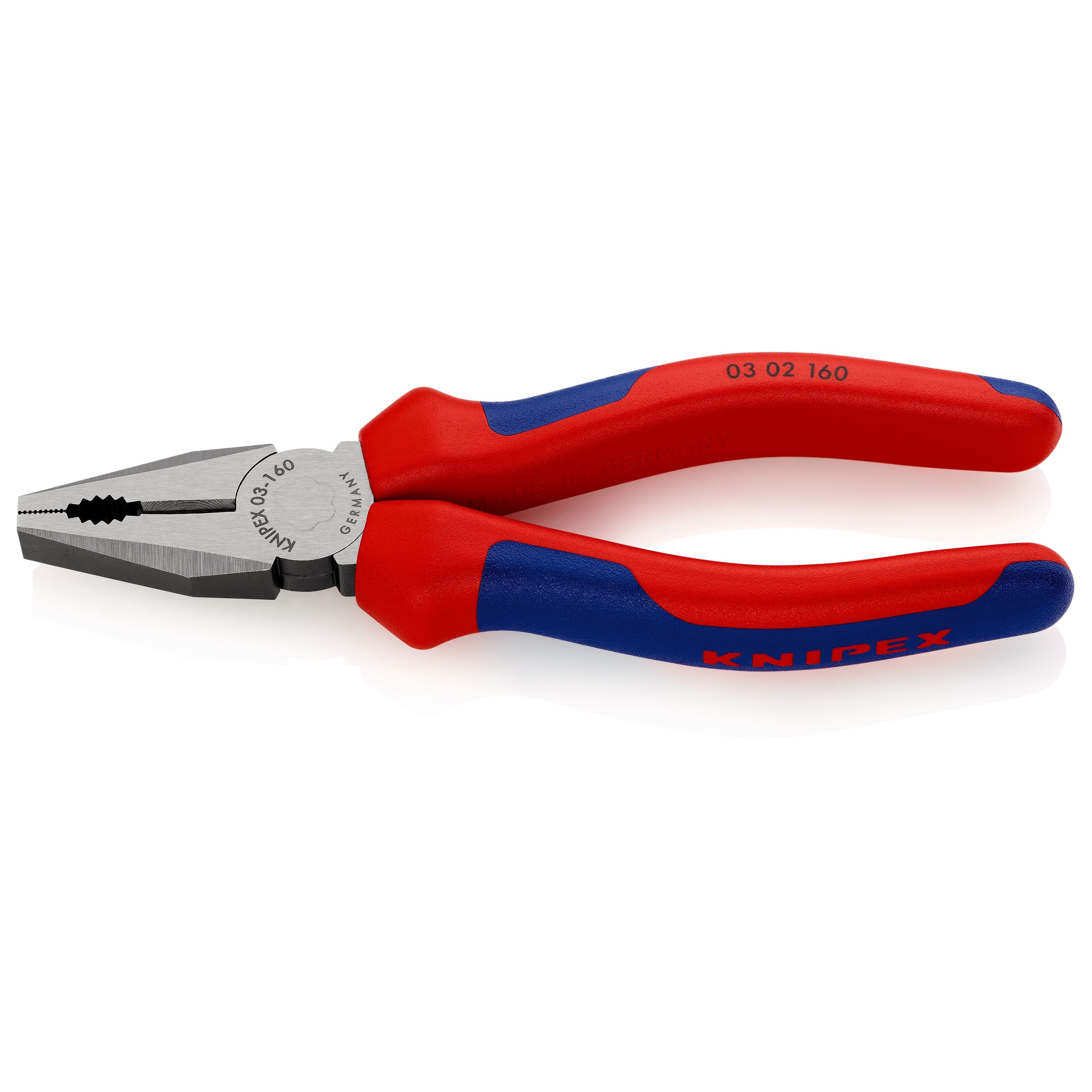 Knipex 03 02 160 - alicate universal 160 mm con mangos bicomponentes