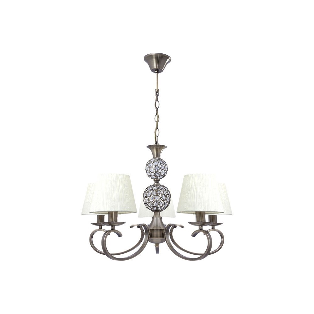 Lamapara de techo honduras cromo 60cm