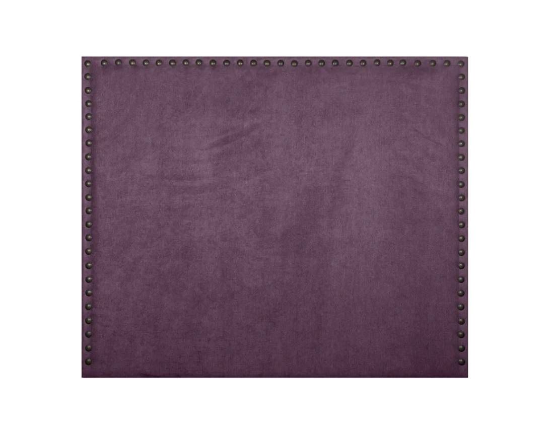 Cabecero lirio tela violeta 115