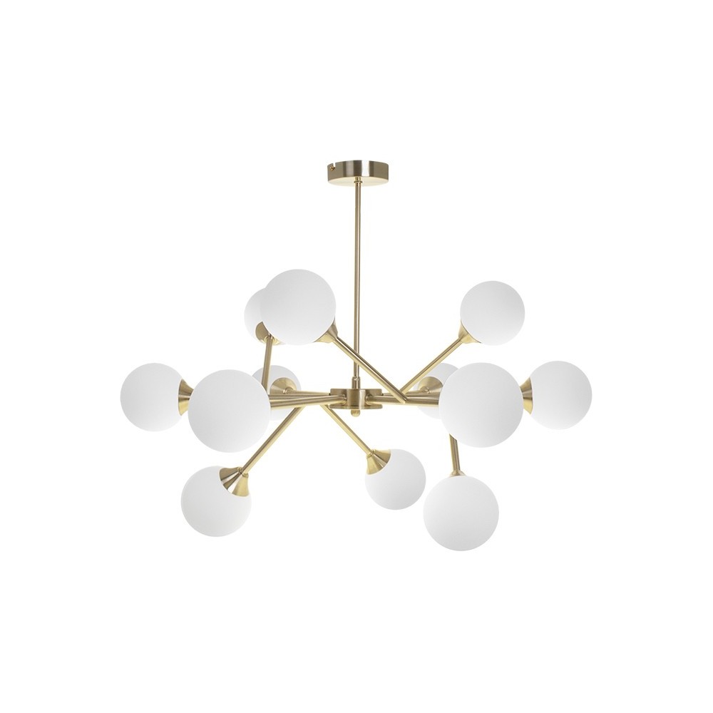 Lampara de techo analu dorado 70cm