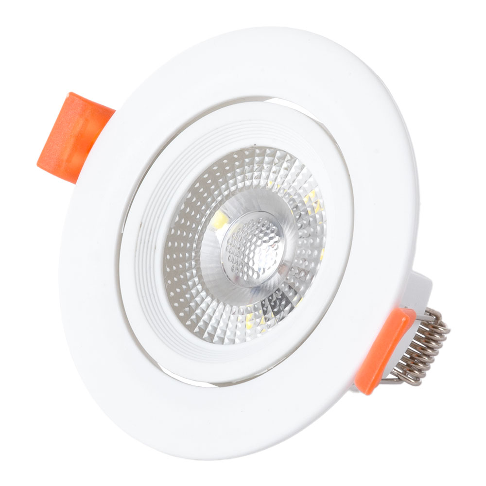 Foco downlight circular LED 7w 600lm 6000ºk 38º 40.000h [ho-in-dl7w-cw]