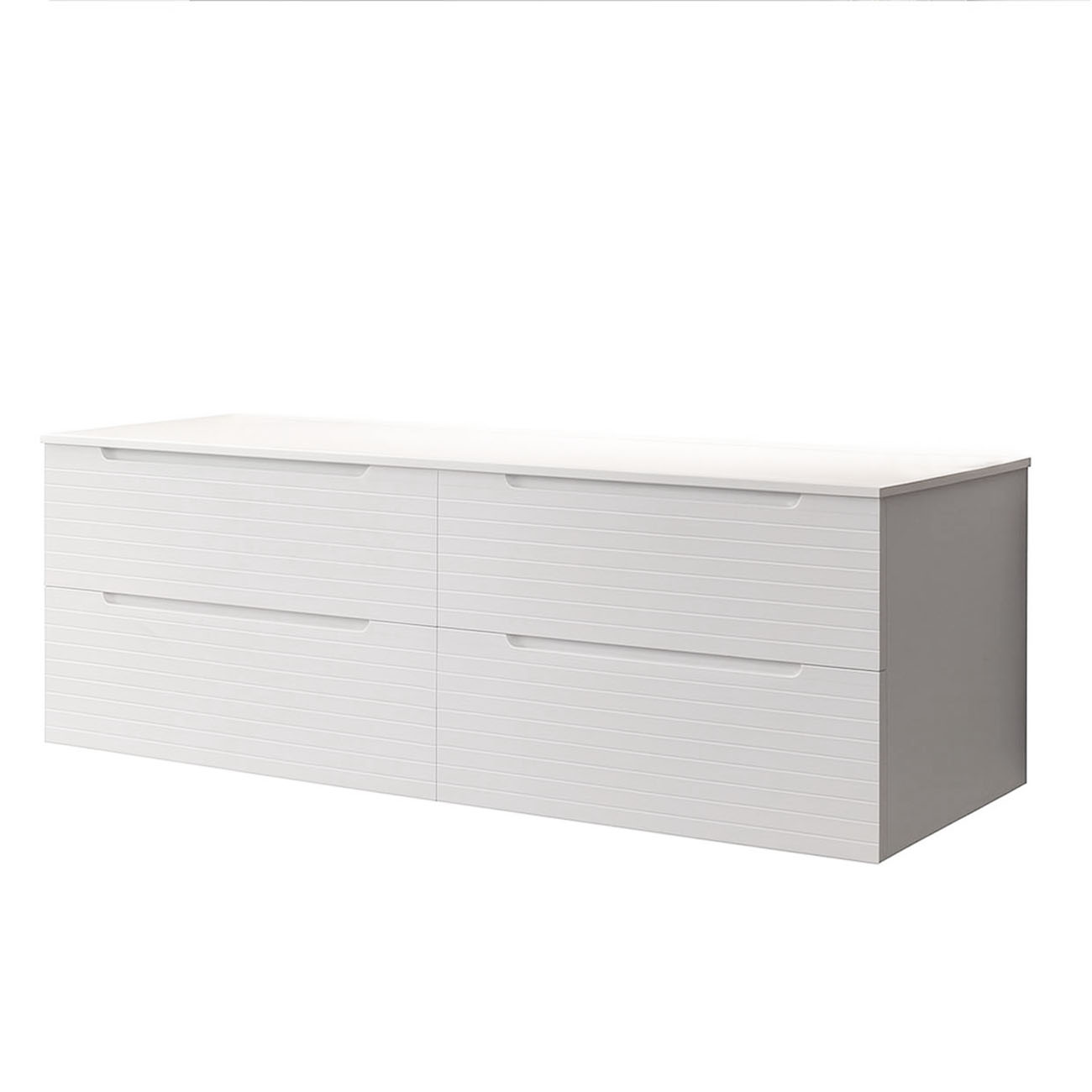 Móveis banho lavatório, victoria 120x45 cm branco fosco 2 gavetas suspensas