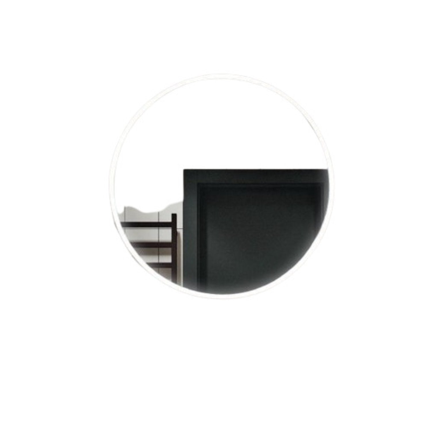 Espejo redondo LED londres, antivaho-doble sensor - ø 70cm fría 6500k