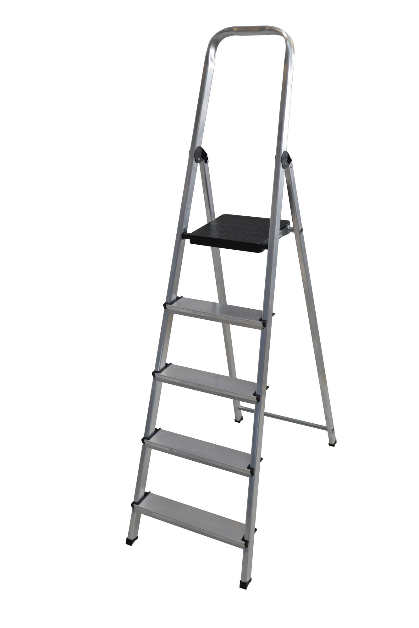 Arcama escalera doméstica de aluminio de 5 peldaños