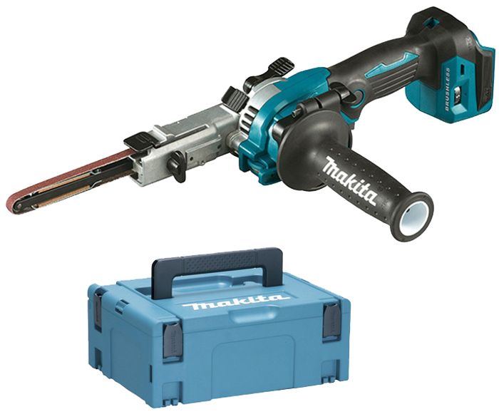 Lijadora de banda 18v li-ion 9 x 533 mm Makita - sin batería - dbs180zj