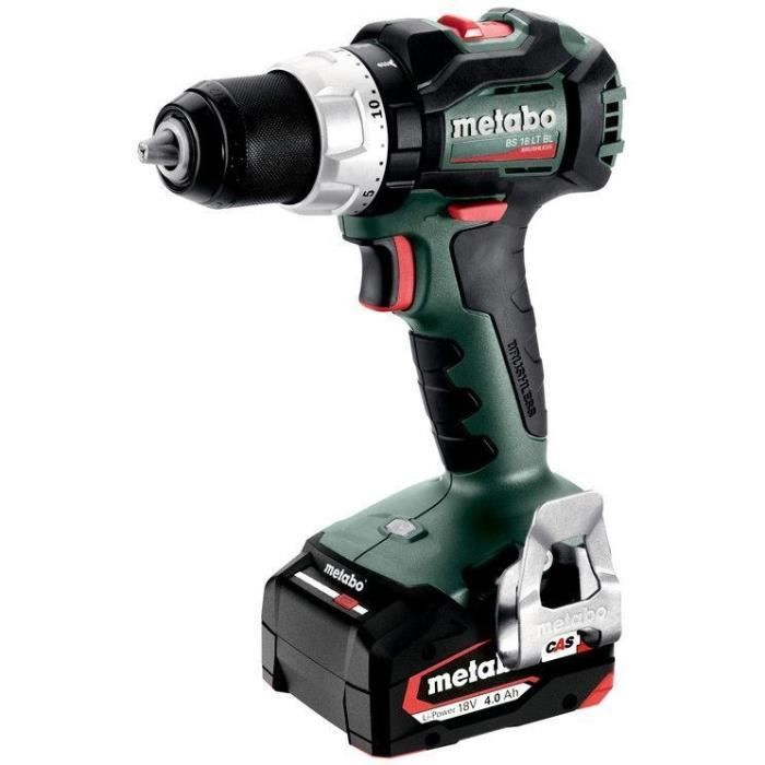 Taladro atornillador inalámbrico - metabo - bs 18 lt bl - 18 v - metabox 14