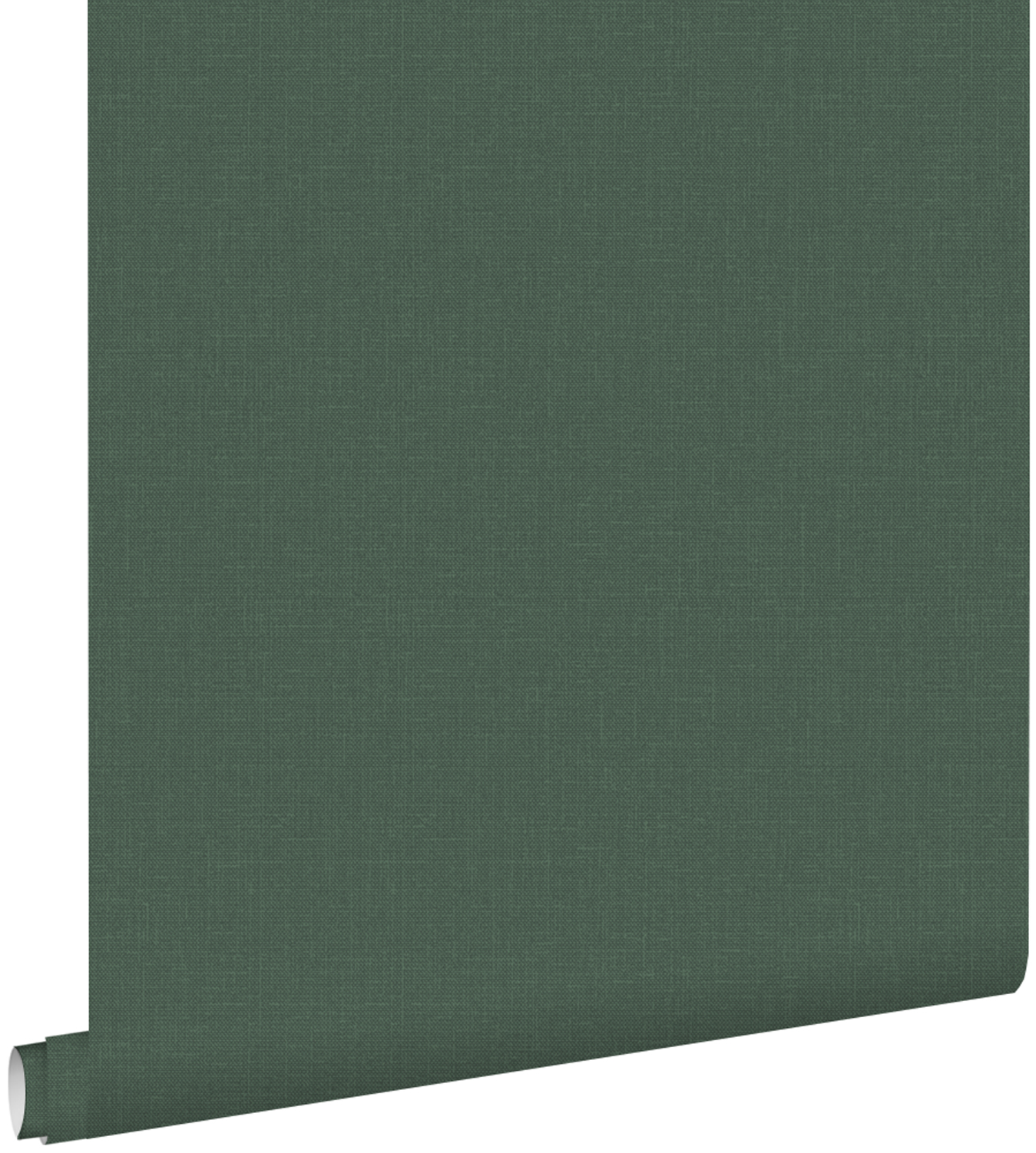 Estahome papel pintado liso efecto lino verde grisáceo 53 cm x 10.05 m