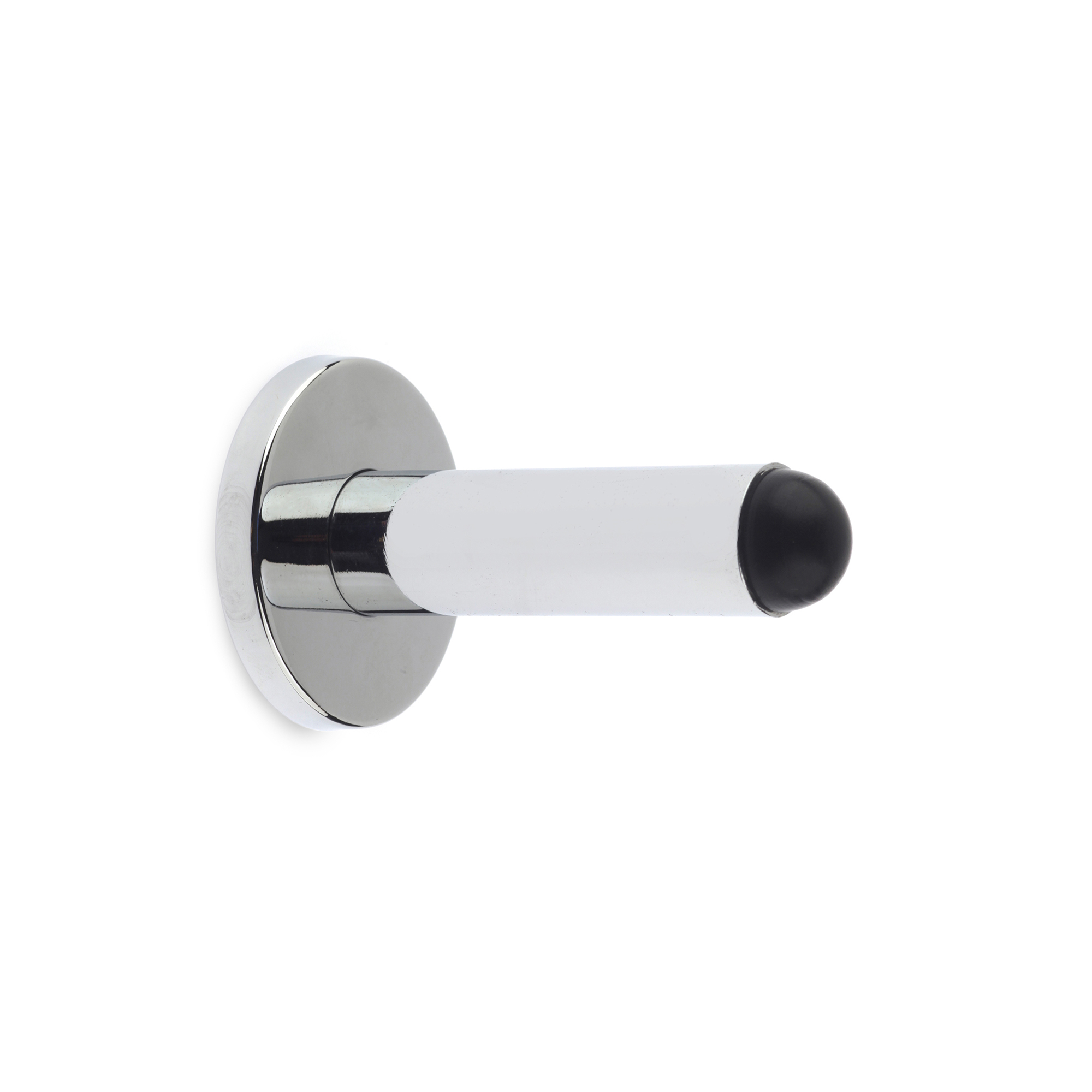 Tope de puerta rei 322 | 50x78x50 mm | inox brillo | acero inox