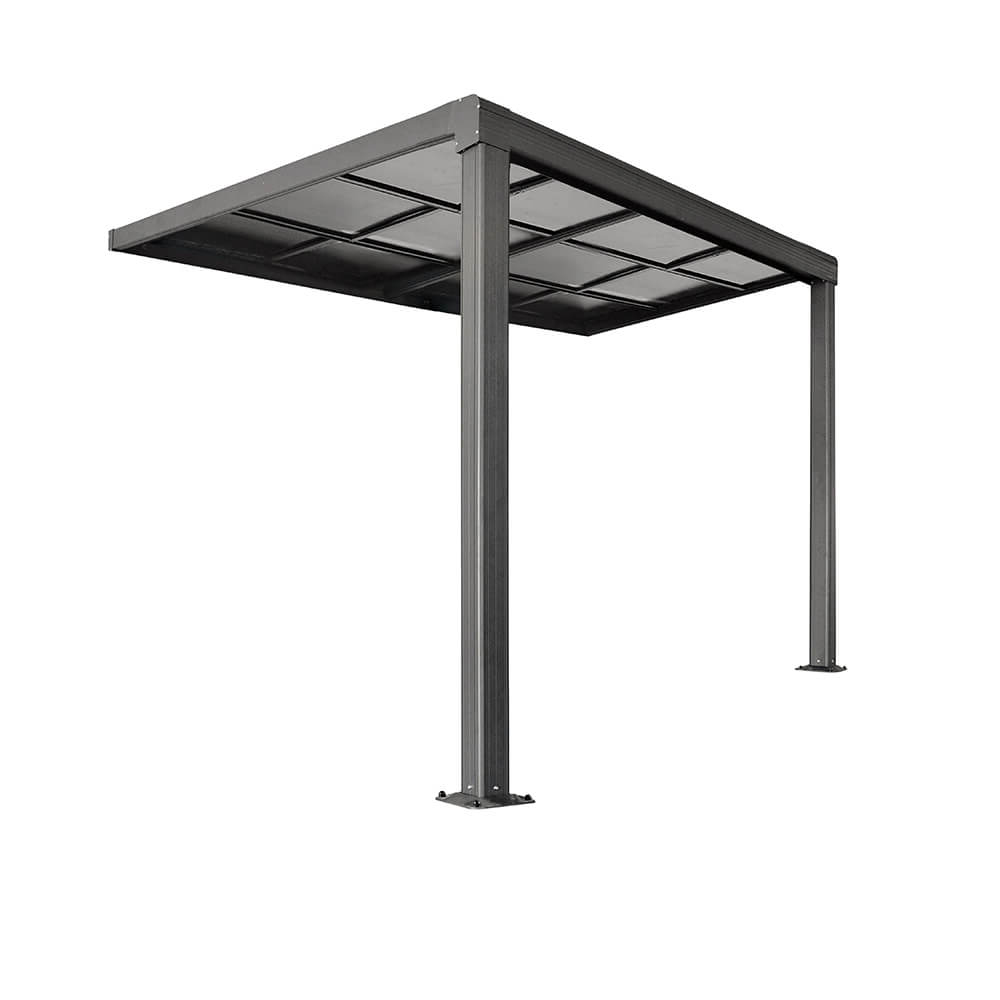 Cubierta de terraza solis deluxe - 290 x 295 x cm gris