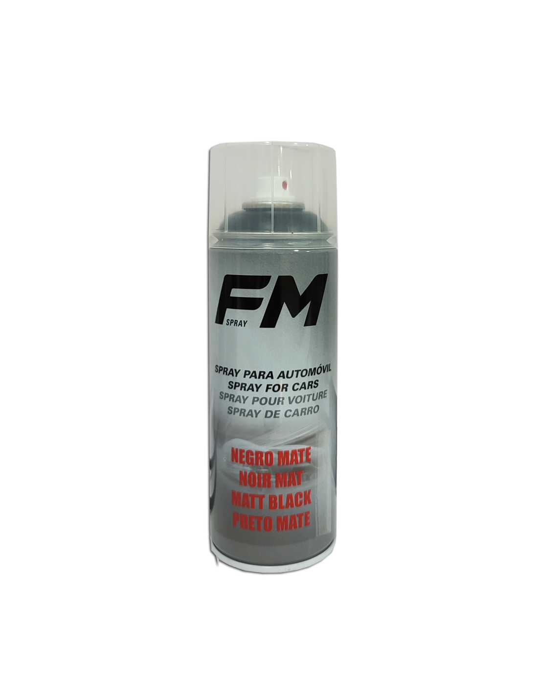 Spray acrilico auto negro mate 9005 fm 400 ml
