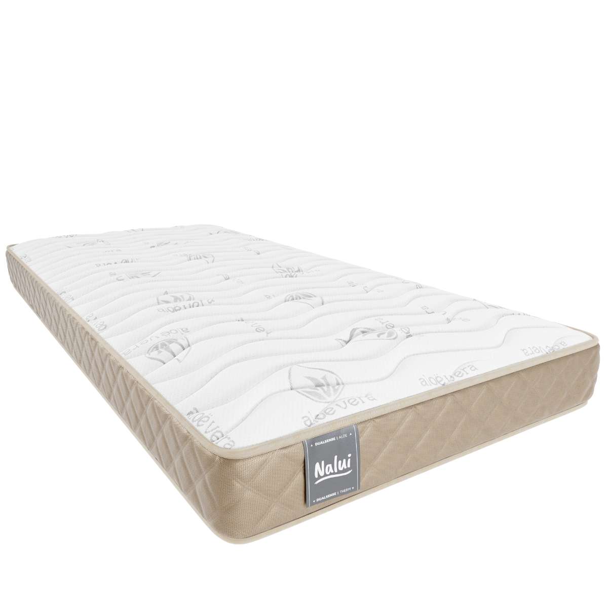 Nalui colchón viscoelástico 150x190 mulhacén dualsense beige 15cm