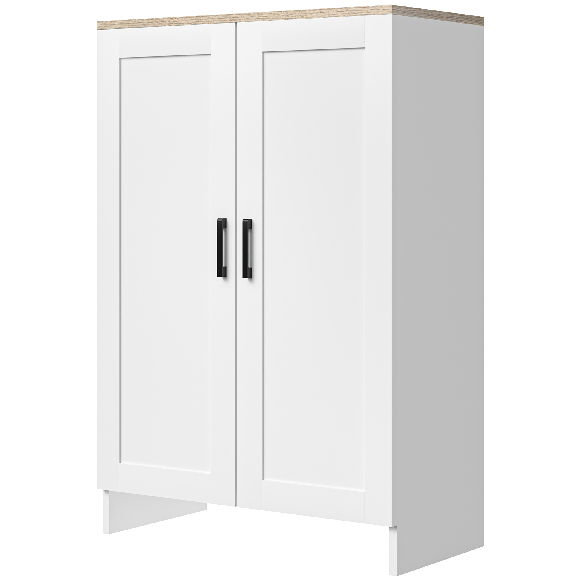 Aparador tablero de partículas blanco 60x30x90 cm