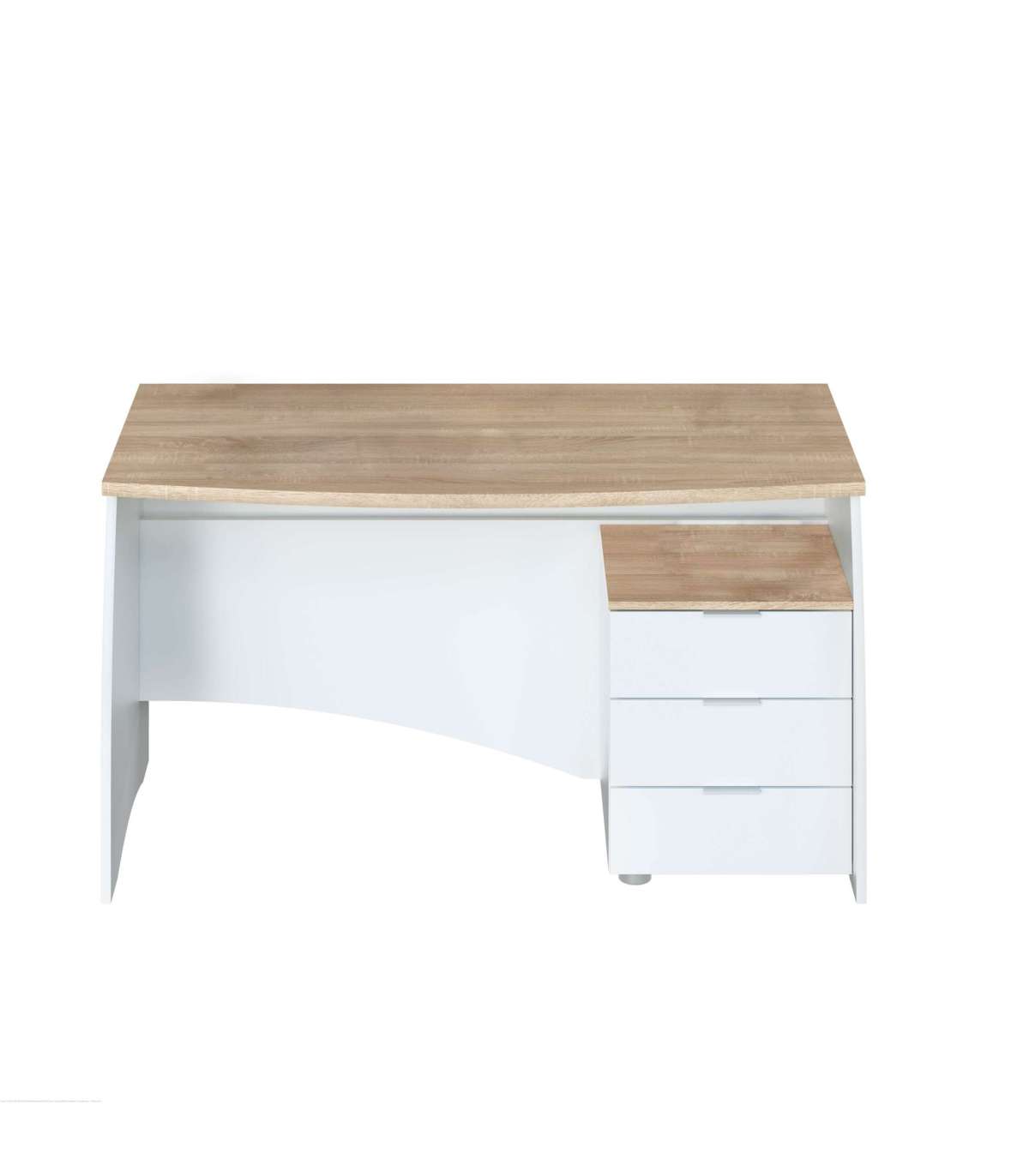 Mesa despacho zoe con tres cajones para oficina y hogar