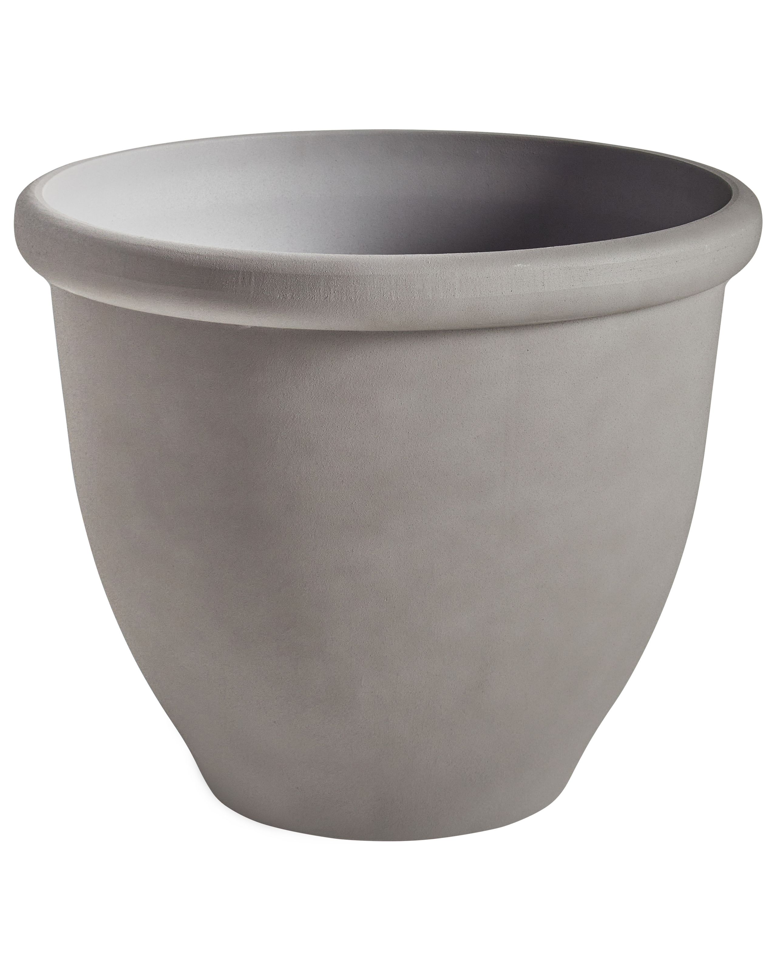 Maceta tesalia 49 cm gris
