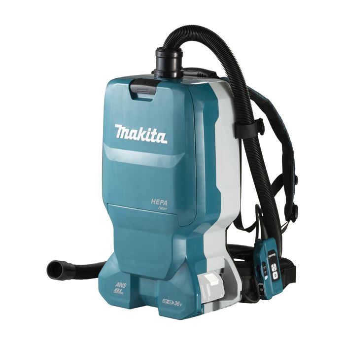 Aspiradora 36v (2 x18v) 110 mbar - Makita - sin batería ni cargador - dvc66
