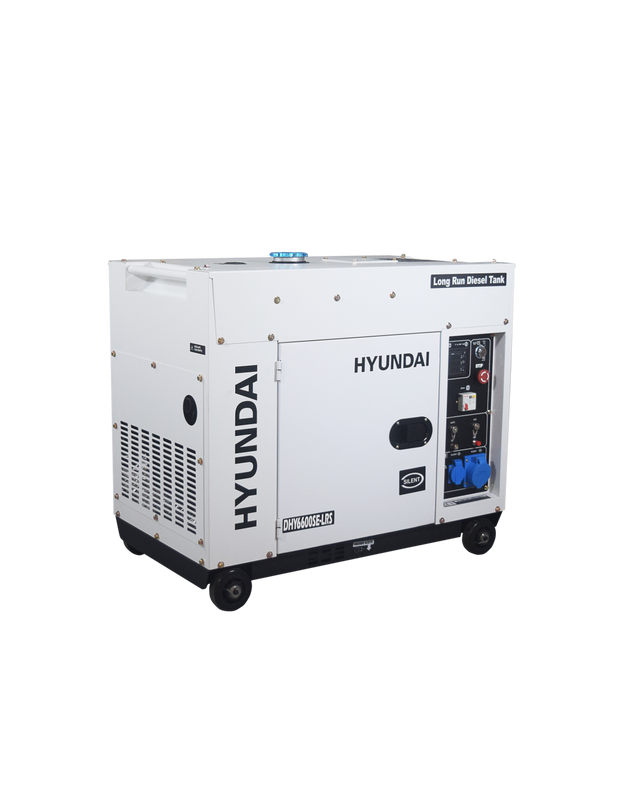 Generador hyundai diésel para instalación solar dhy6600se-lrs