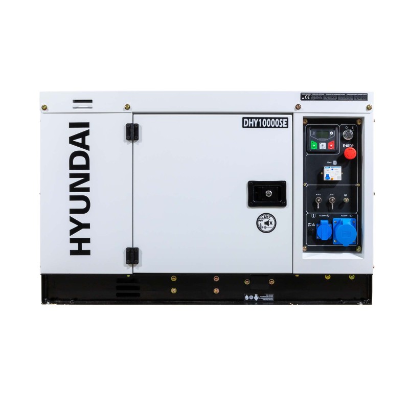 Dhy10000se generador diésel insonorizado serie pro 8,5 kw hyundai